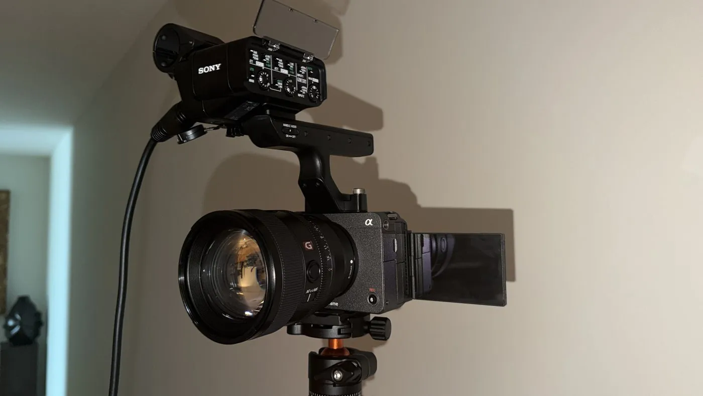 Sony cinema camera rig