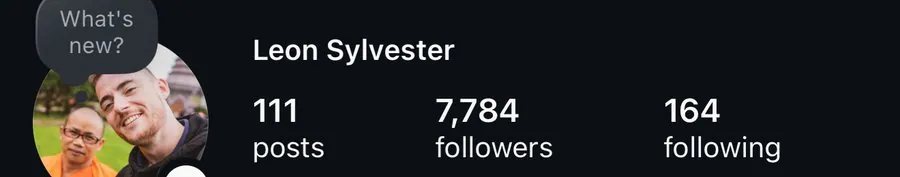 Instagram profile 9 Mar 2025: 7,784 followers